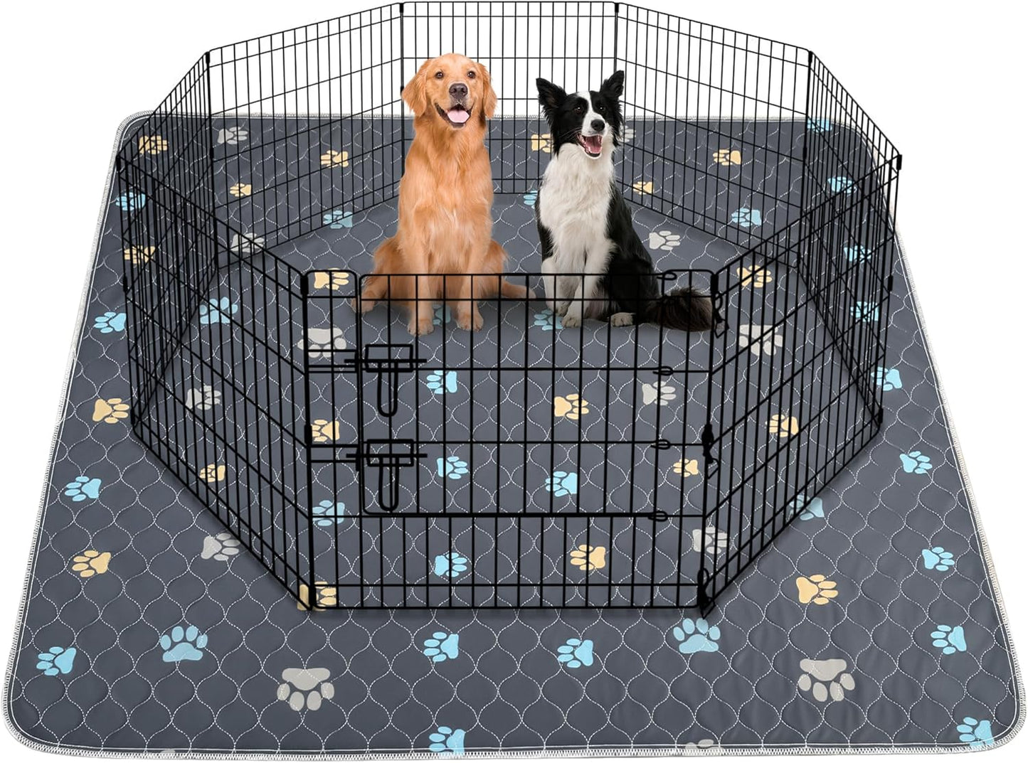 Washable Puppy Dog Pee Pad - 100% Waterproof Training Mat