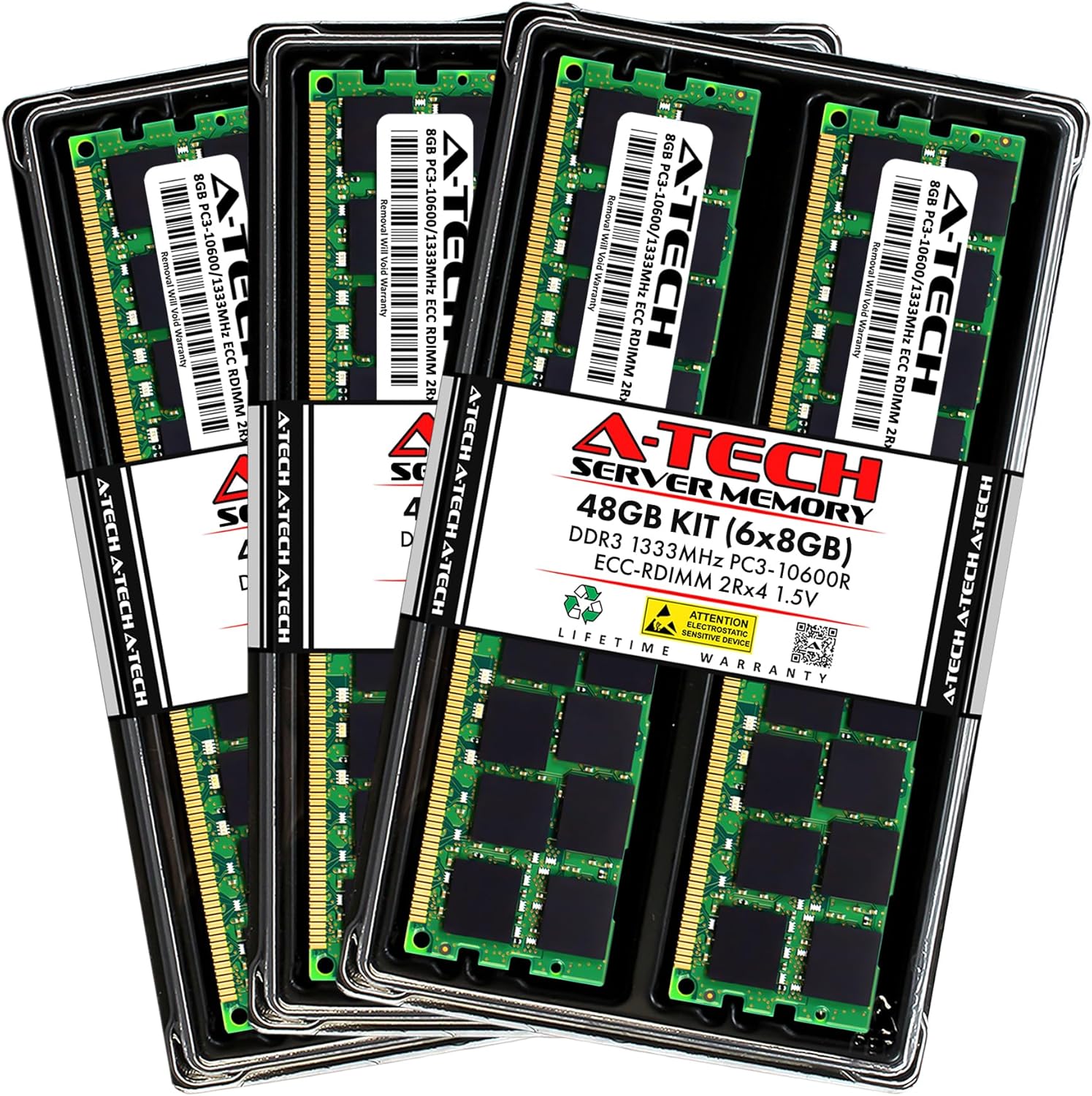 A-Tech 48GB Kit DDR3 1333MHz Server RAM Memory Upgrade