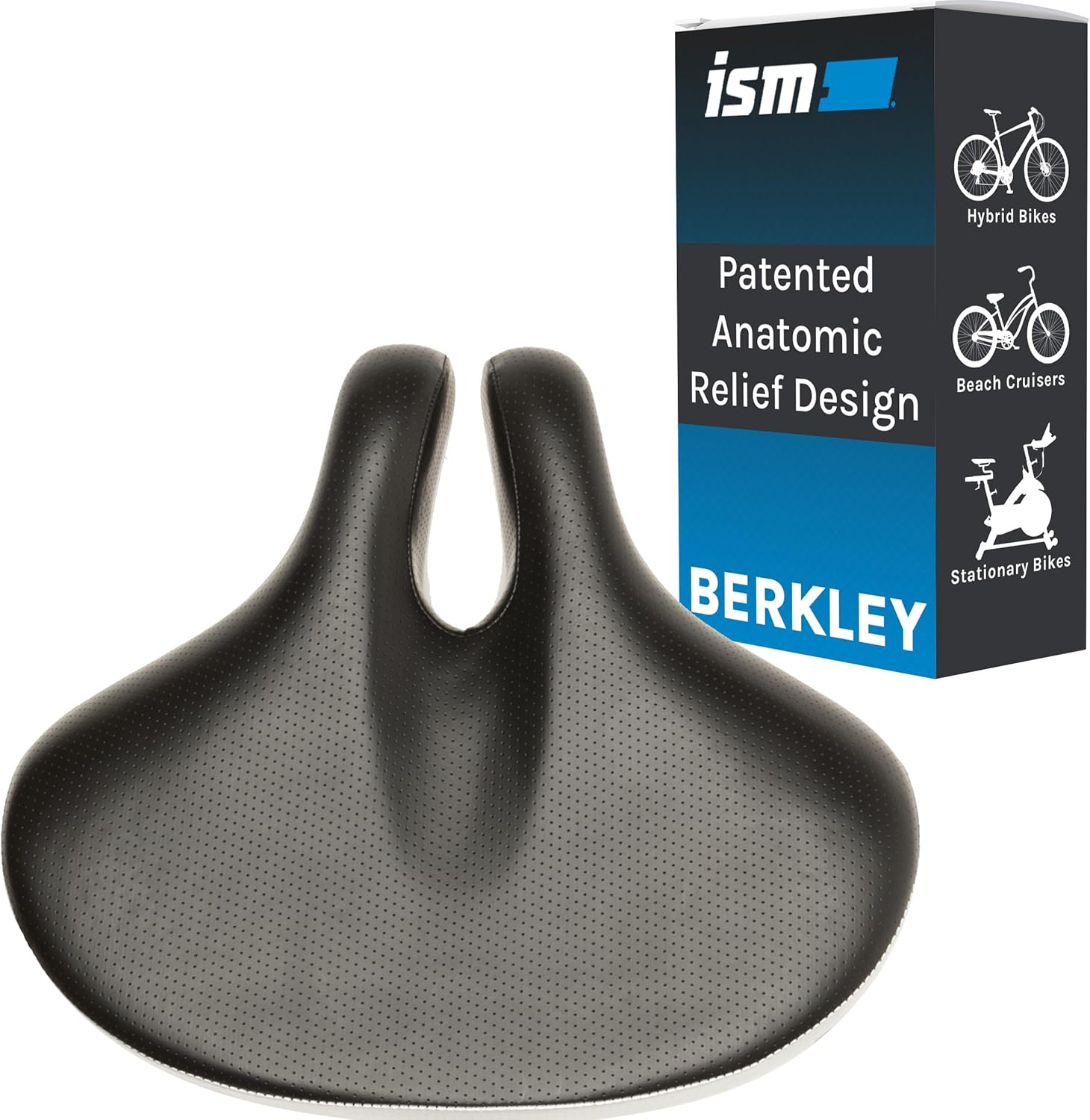 ISM Comfort Series Noseless Bike Saddle for Ultimate Riding Ease