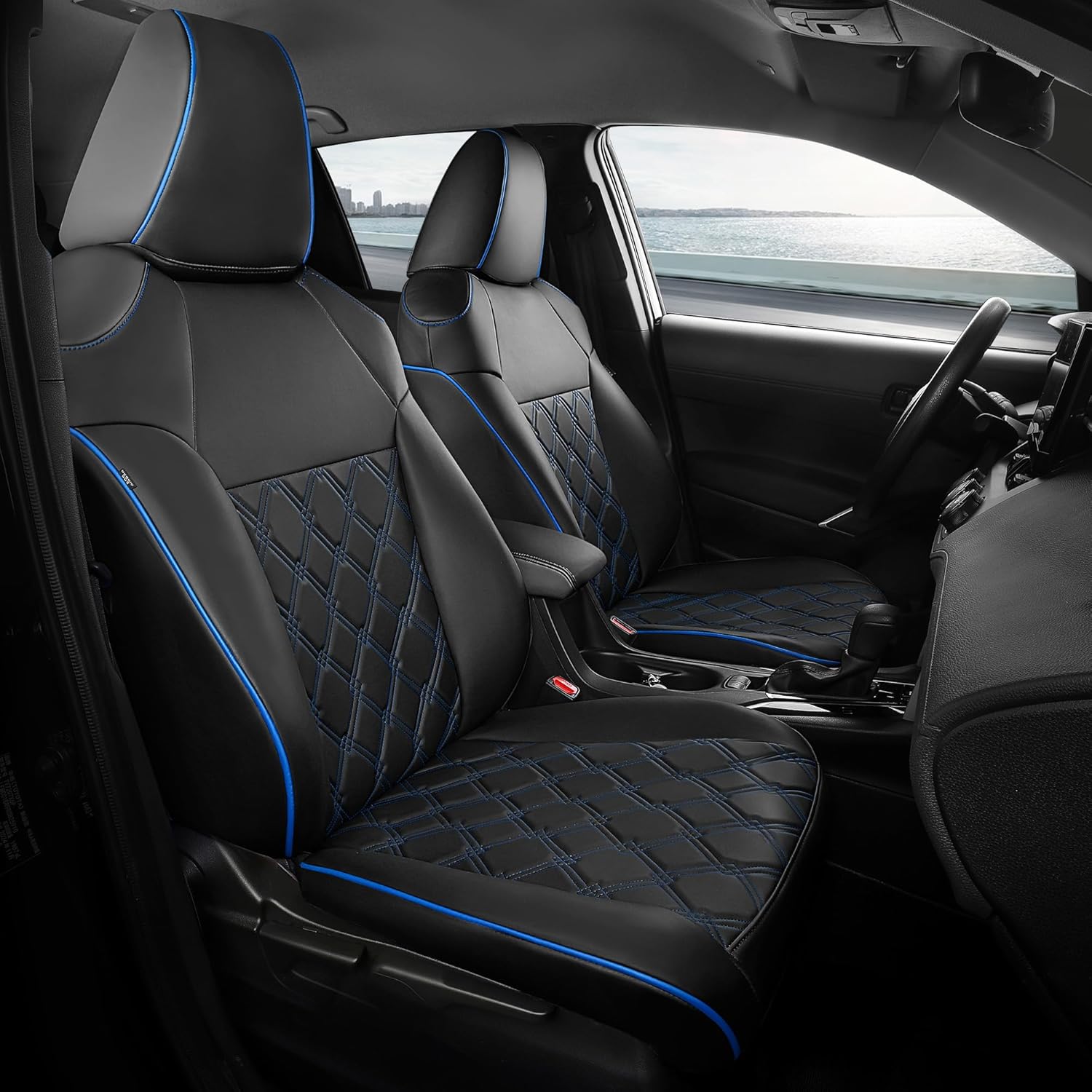 Custom Fit Luxury Leather Seat Covers for Toyota Corolla 2014-2019