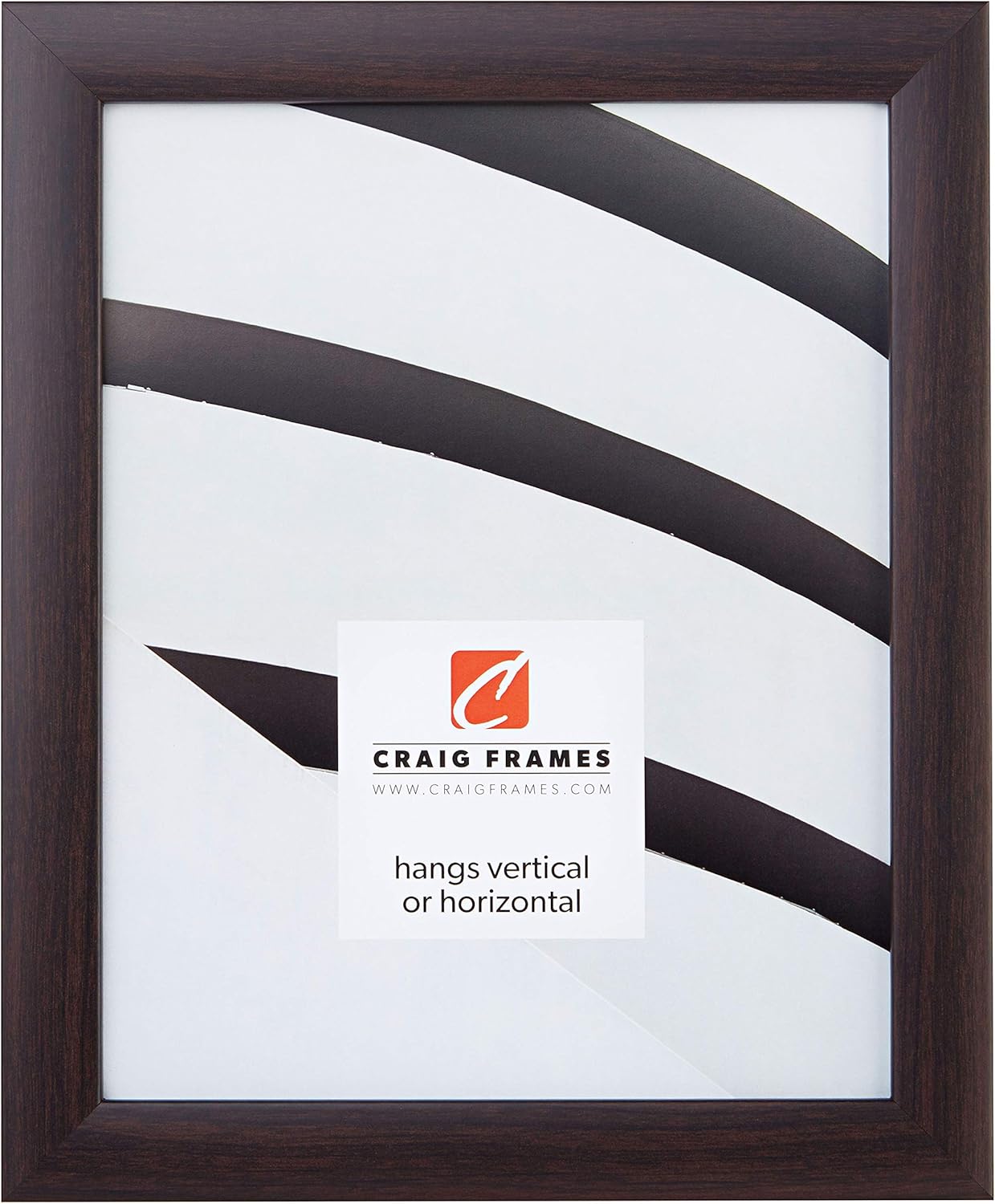20 by 20-Inch Picture Frame with Smooth Wood Grain Finish