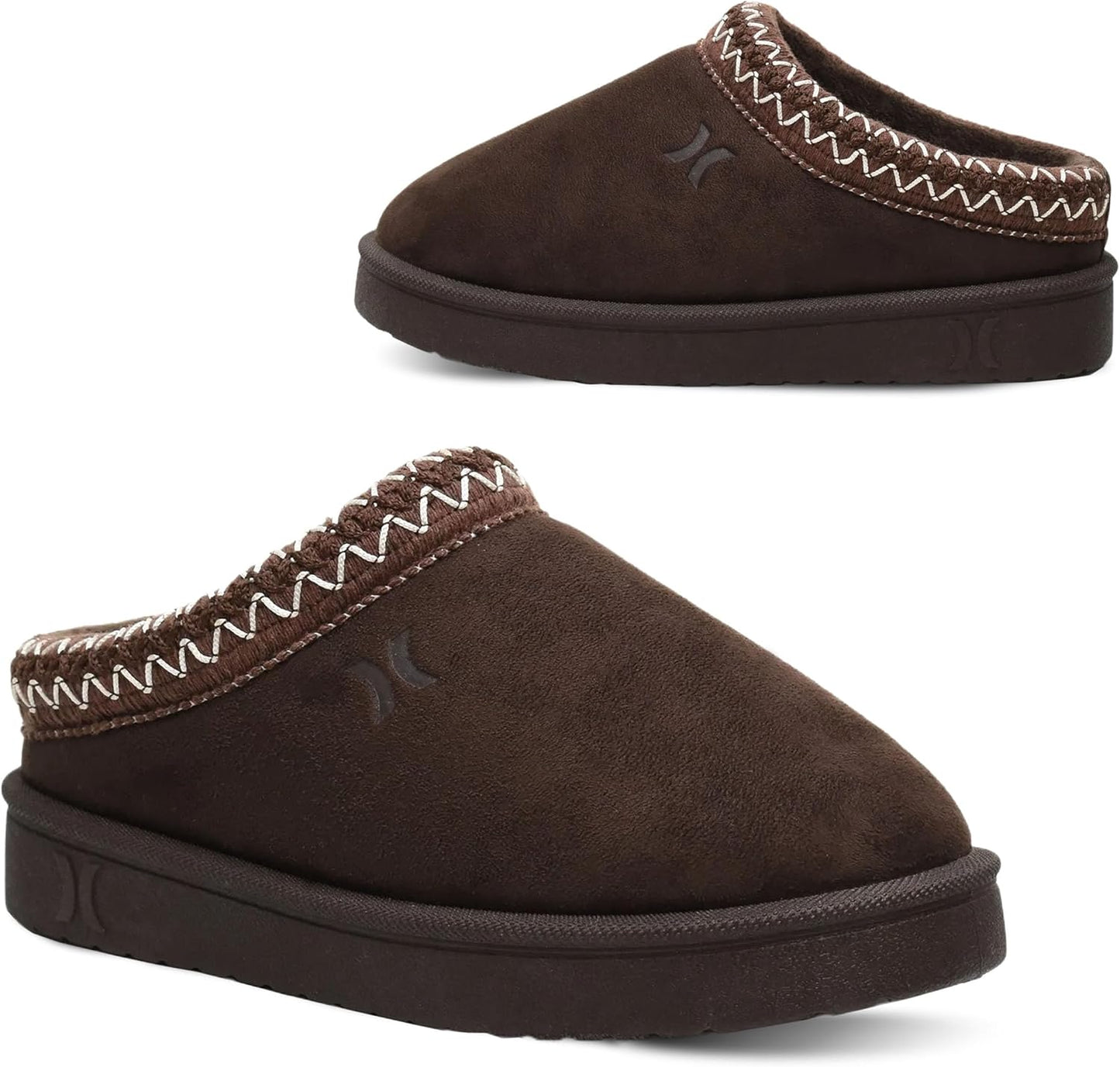 Hurley Kids Modi Slippers - Cozy Slip-On Clogs for Winter