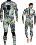 Wetsuits Mens 3MM Camo Neoprene One Piece Full Suit - Warm Fit