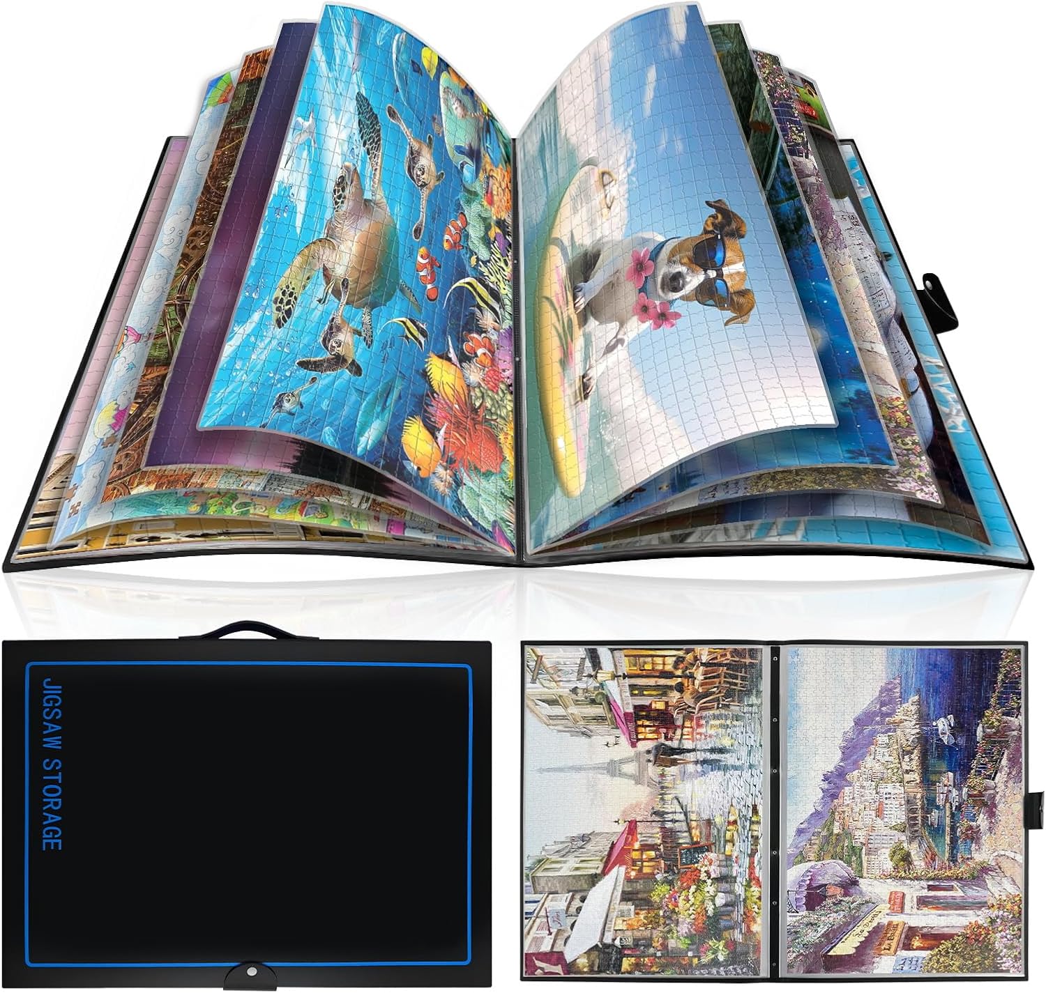 ALL4JIG Puzzle Storage Folder for Jigsaw Enthusiasts Organizer