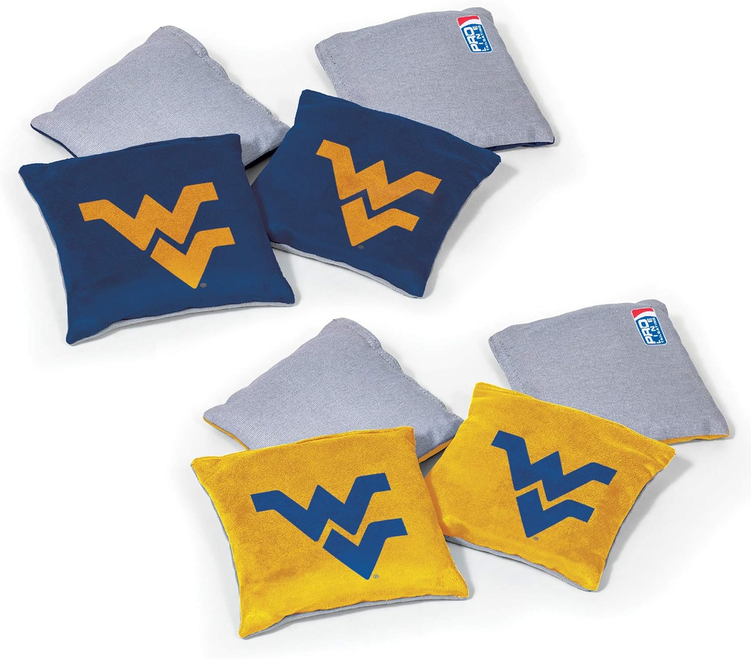 NCAA College Dual Sided Bean Bags for Cornhole Set - 8 Count