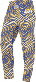 Zubaz Los Angeles Rams Zebra Pants for Men and Women - Comfortable
