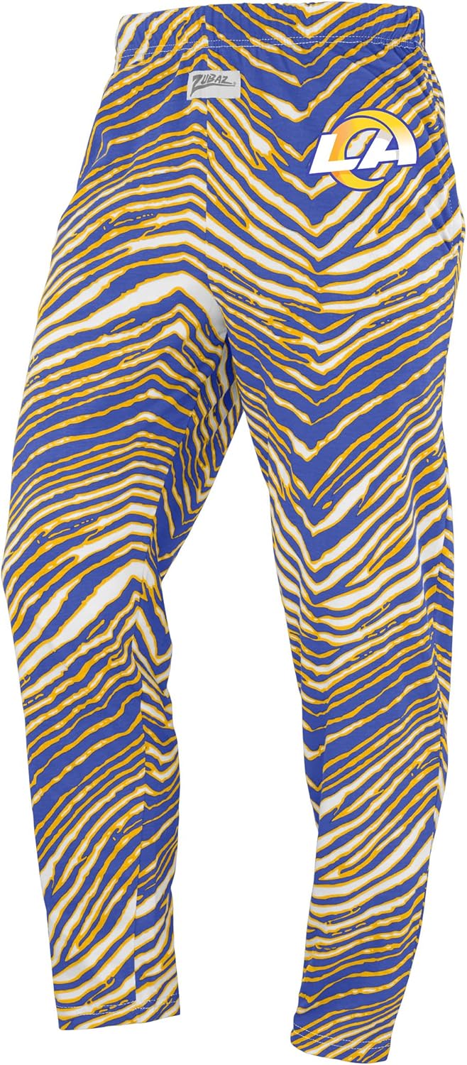 Zubaz NFL Z88 Team Logo Pants for Men and Women, Stylish Comfort