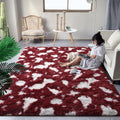 DweIke Fluffy Area Rugs for Bedroom Living Room, Soft Shaggy