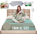 Earth Grounding Sheets Twin XL Size Green with 12% Silver Fiber