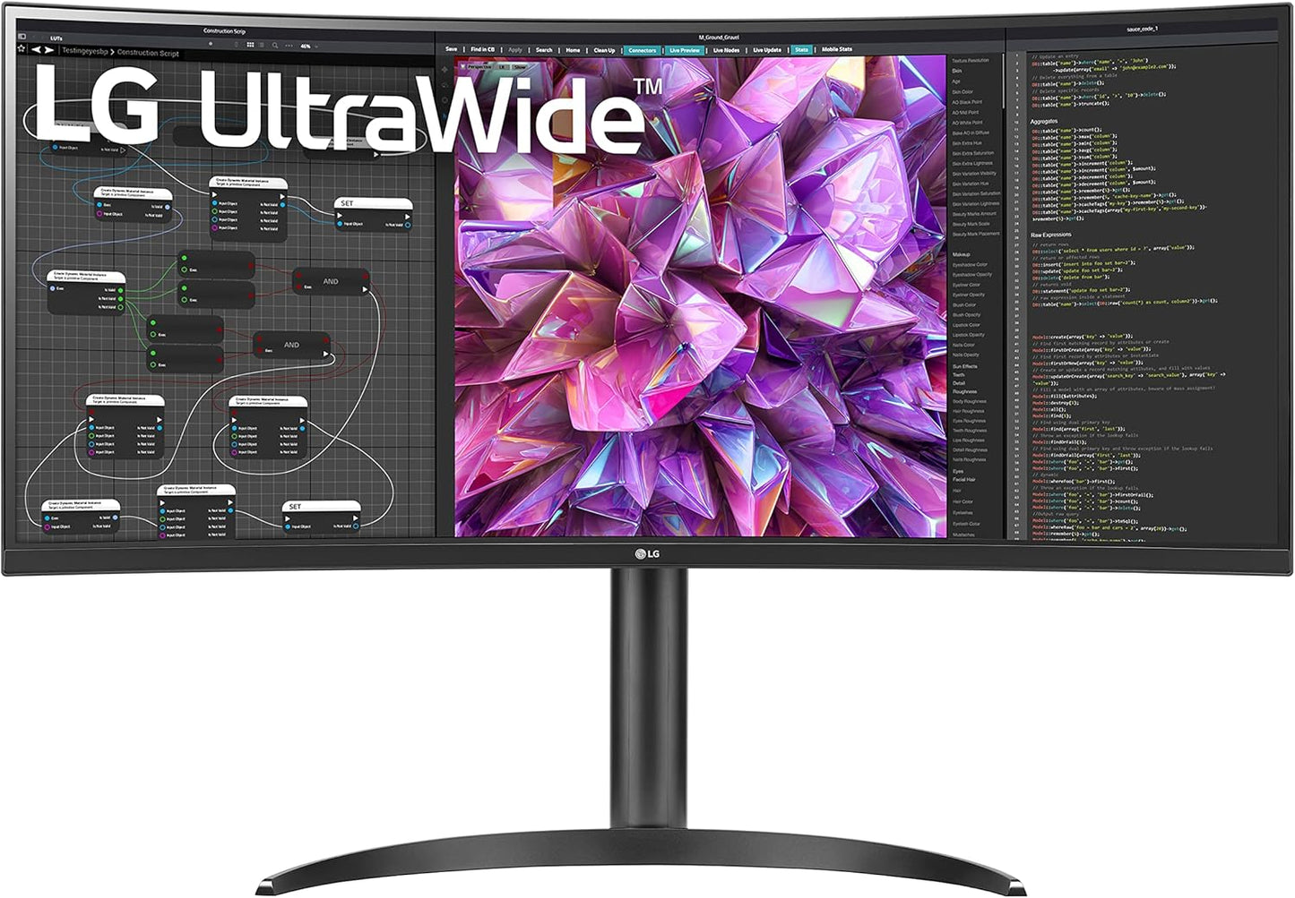 LG 34-Inch Curved UltraWide Monitor: Immersive HDR & Built-In KVM