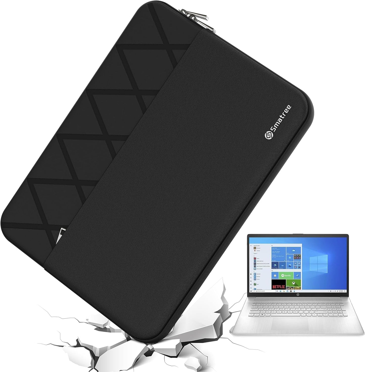 Smatree 17.3 inch Laptop Sleeve for HP OmniBook and OMEN