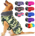 Dogcheer Warm Dog Coat Camo Green 3XL - Waterproof Reflective Winter