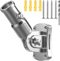 Heavy Duty T304 Stainless Steel Flag Pole Bracket - Adjustable 180