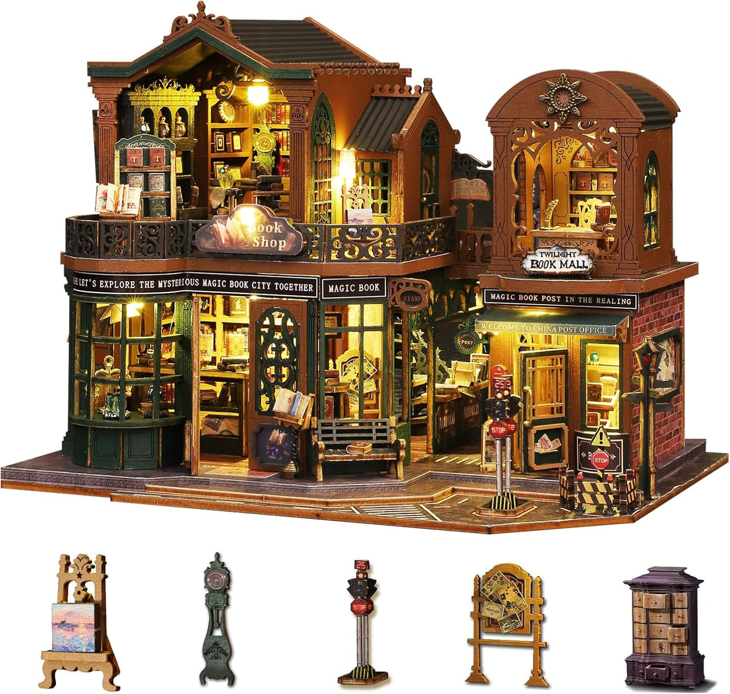 DIY Miniature House Kit for Adults - Creative Craft Book Shop