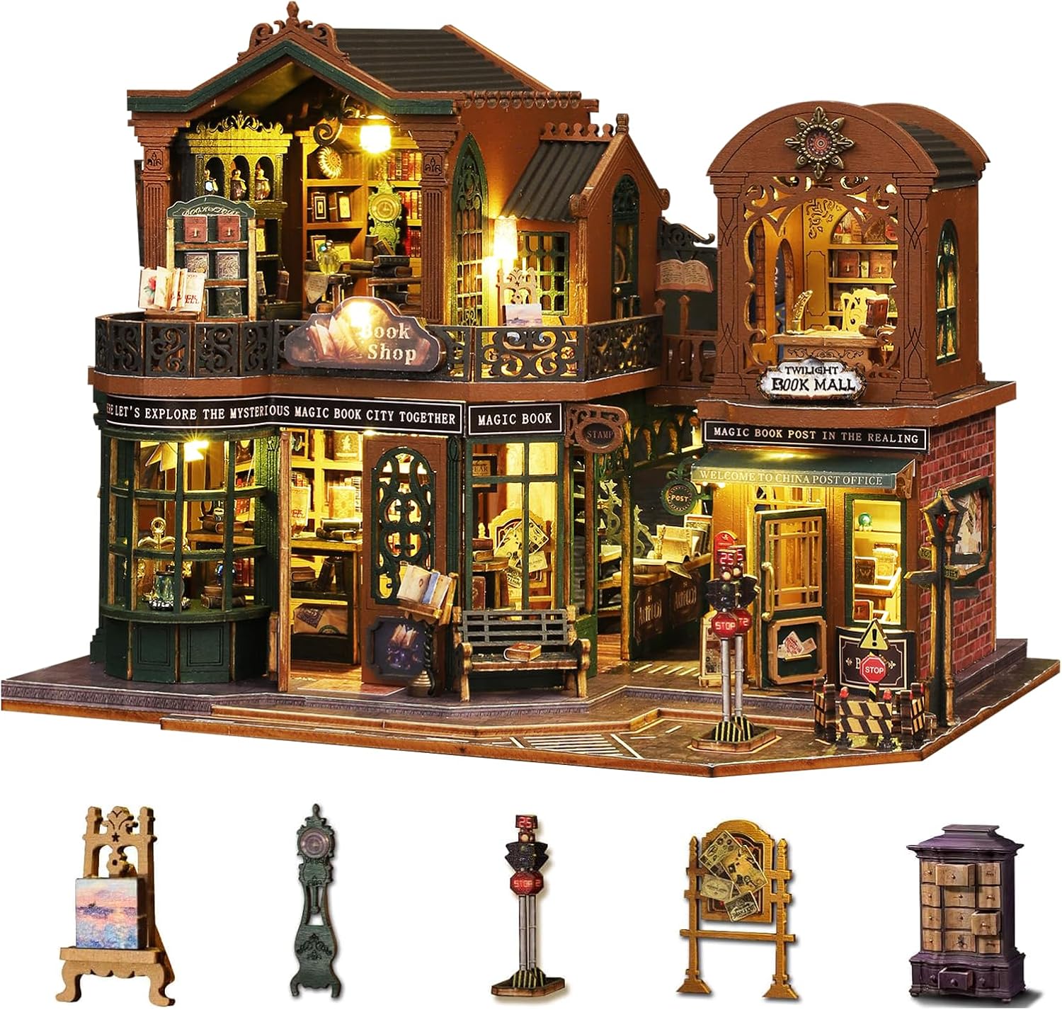 DIY Miniature House Kit for Adults - Creative Craft Book Shop