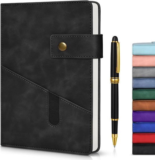 Personalized Leather Journal - 200 Pages, 100GSM Ruled Paper