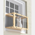 Sturdy Window Cat Perch Catio for Indoor Cats by KGCCIZI