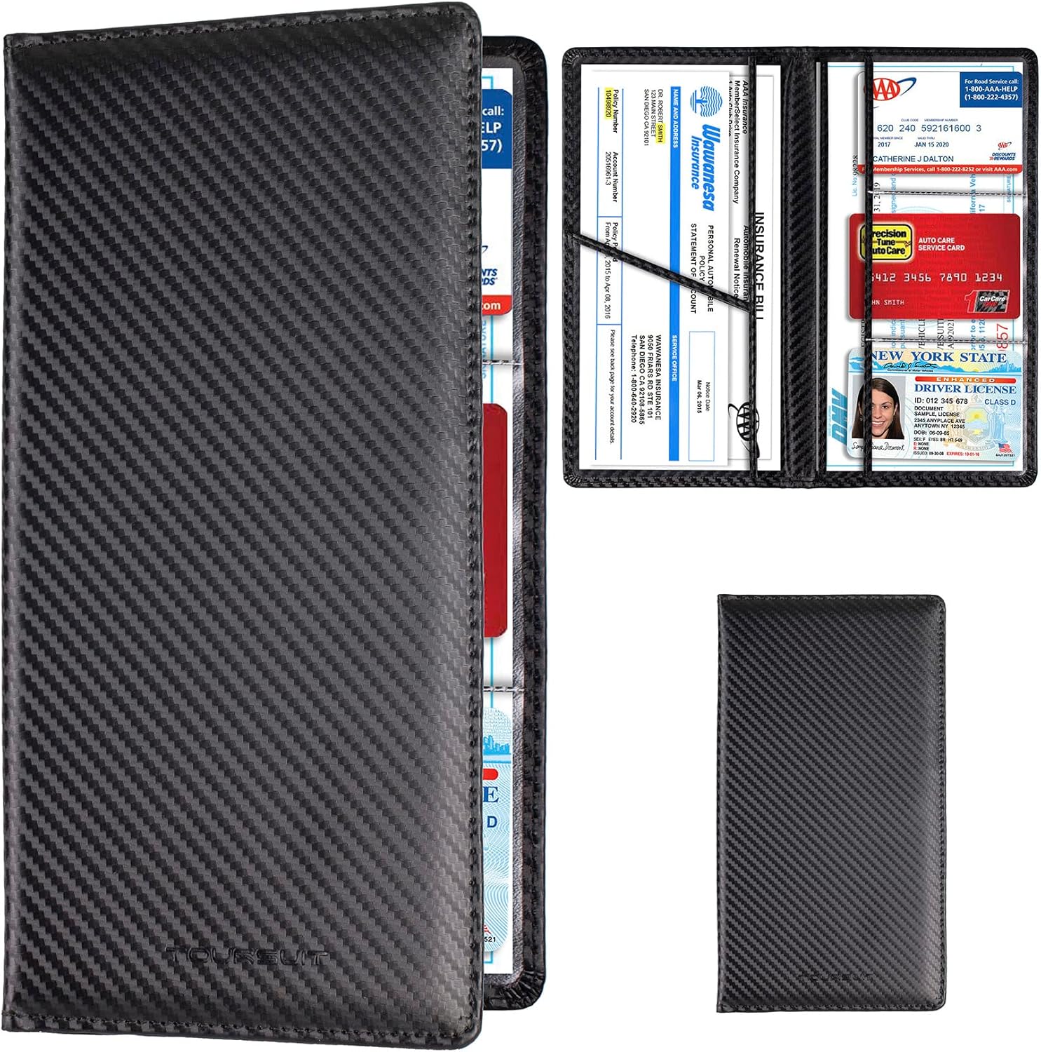 Car Registration & Insurance Holder - Stay Organized in Style!