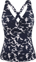 Hilor Women's Underwire Tankini Top Tummy Control (Style 1952)
