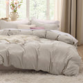 Bedsure Oversized King Duvet Cover Set - Extra Soft, Zipper Closure