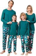 Matching Holiday Pajamas for the Family by Ekouaer for Comfort