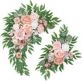 Pack of 2 Wedding Arch Hanging Flower Swags - Reusable Decor