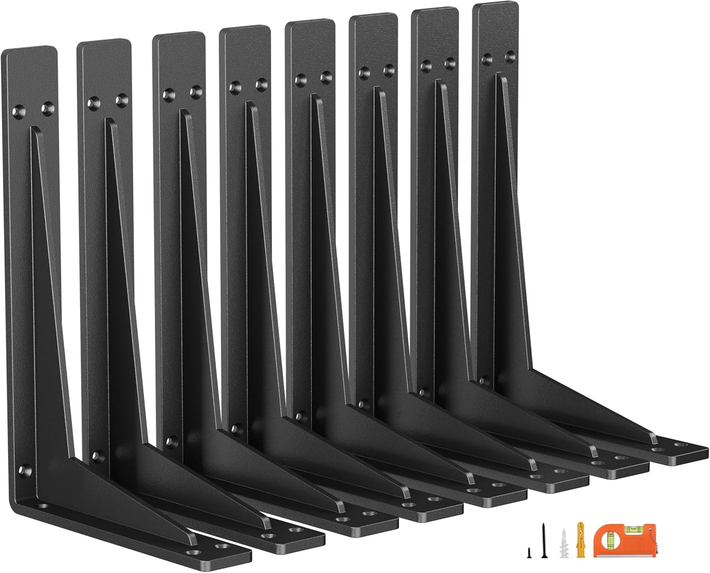 12 Inch Heavy Duty Shelf Brackets for Strong Support and Style