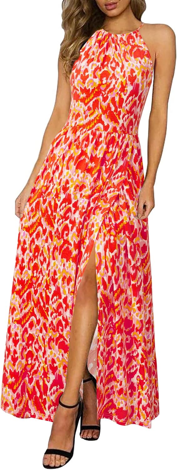 KILIG Women's Summer Maxi Dress for Beach Vacation Style