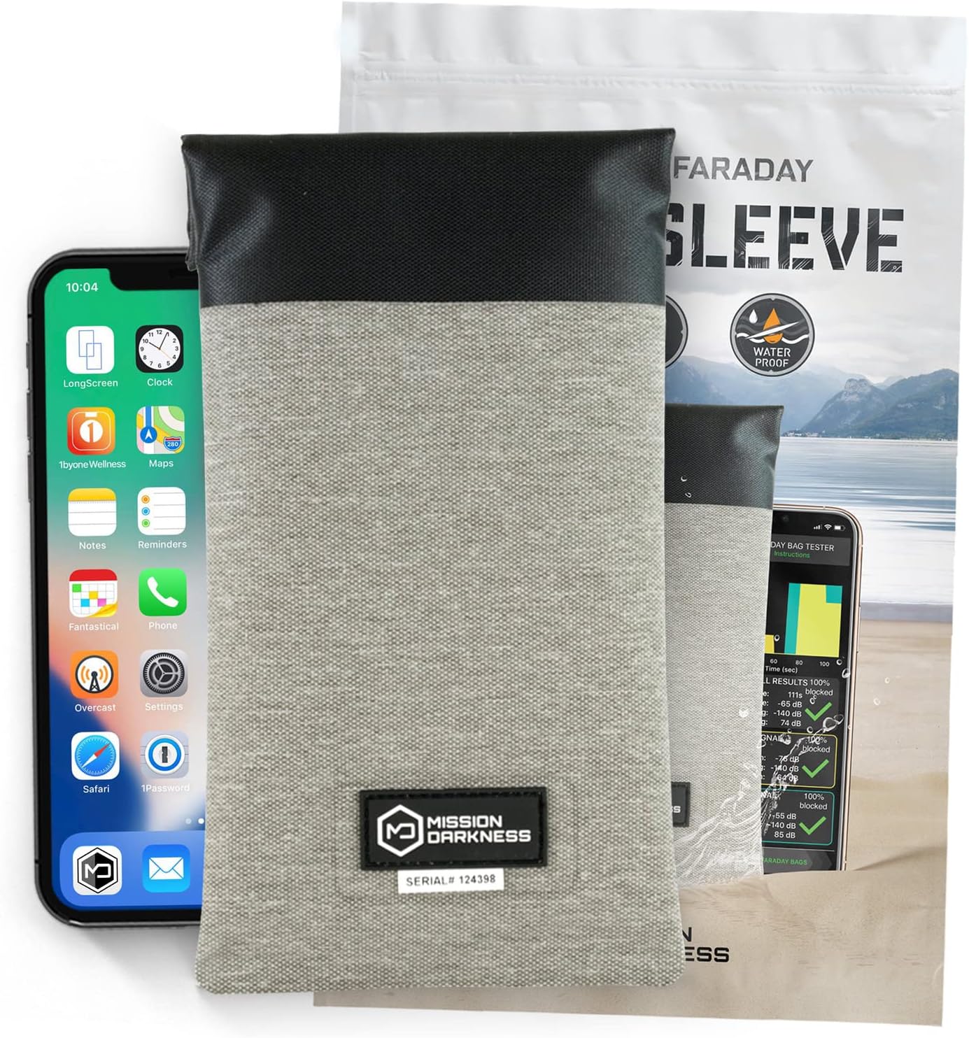 Mission Darkness Dry Shield Faraday Phone Sleeve for Ultimate Security