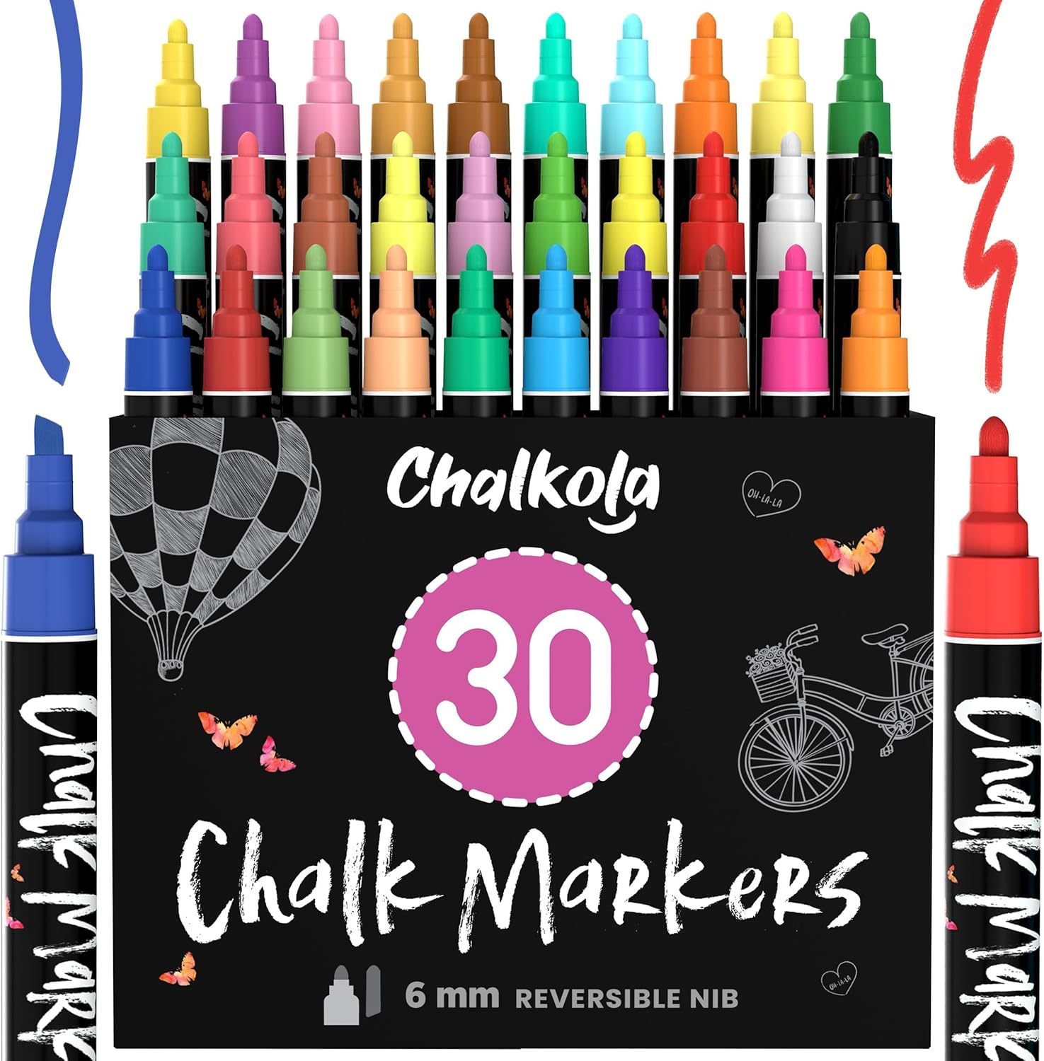 Chalkola Liquid Chalk Markers for Creative Expression and Fun