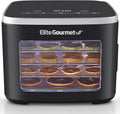 Food Dehydrator with 5 Stainless Steel Trays - Quiet, Precise Drying