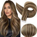 Full Shine Tape in Hair Extensions 16 in Color 4/27 - Natural Blend