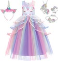 Unicorn Princess Dress Up Clothes for Little Girls Costume