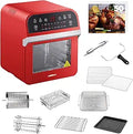 GoWISE USA Deluxe 12.7-Quart Air Fryer Oven with Rotisserie