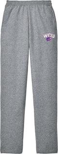 College Fleece Sweatpants Unisex - Comfortable Game Day Wear J2