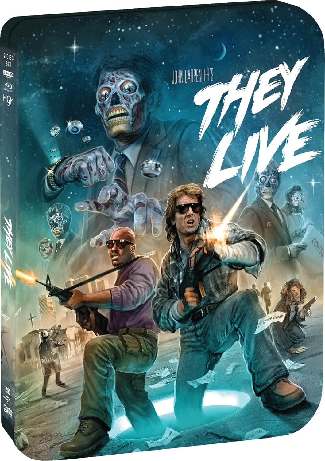 They Live - Limited Edition Steelbook 4K Ultra HD + Blu-ray Review