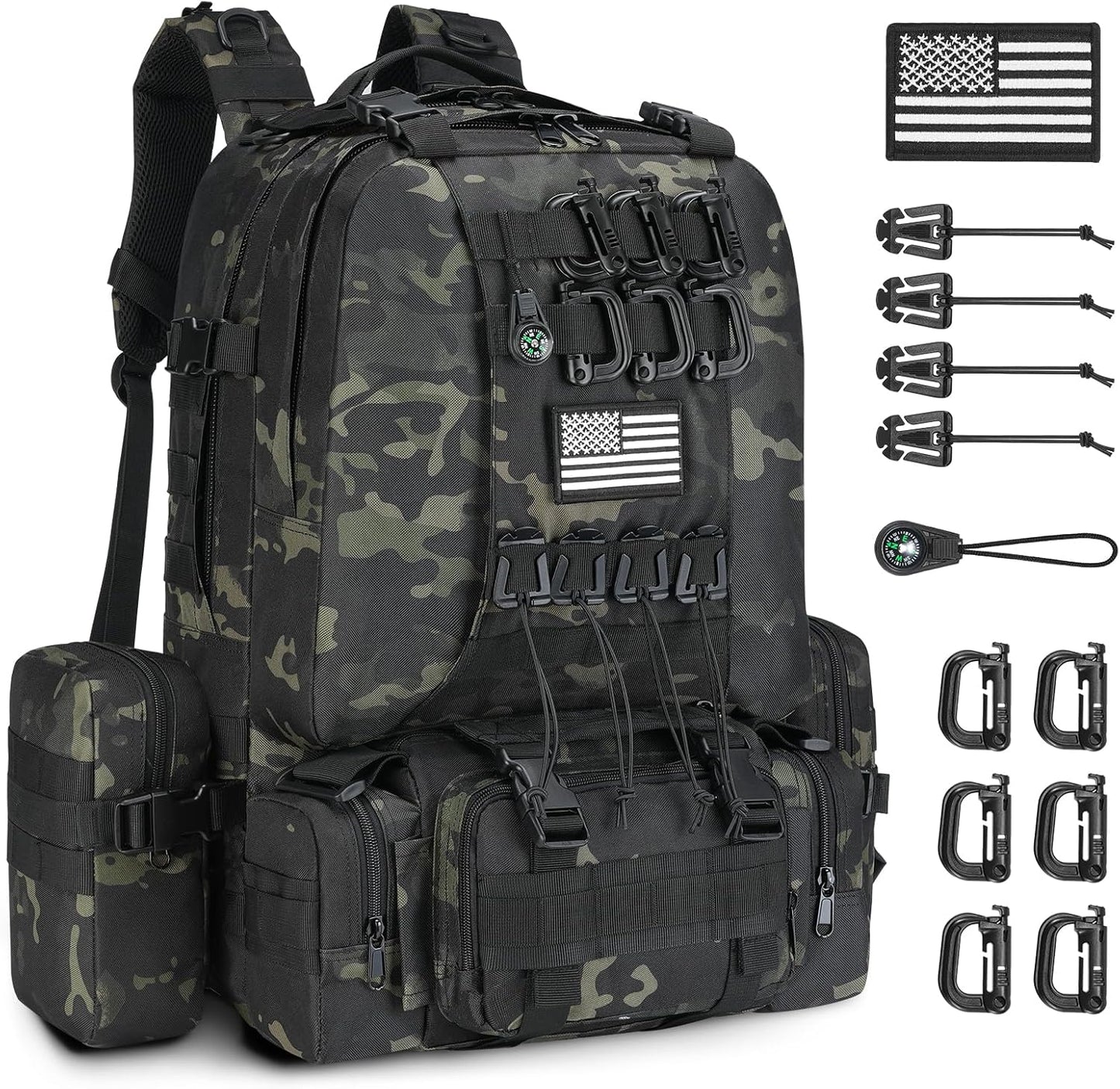 CVLIFE 60L Tactical Backpack: Ultimate Gear Organization