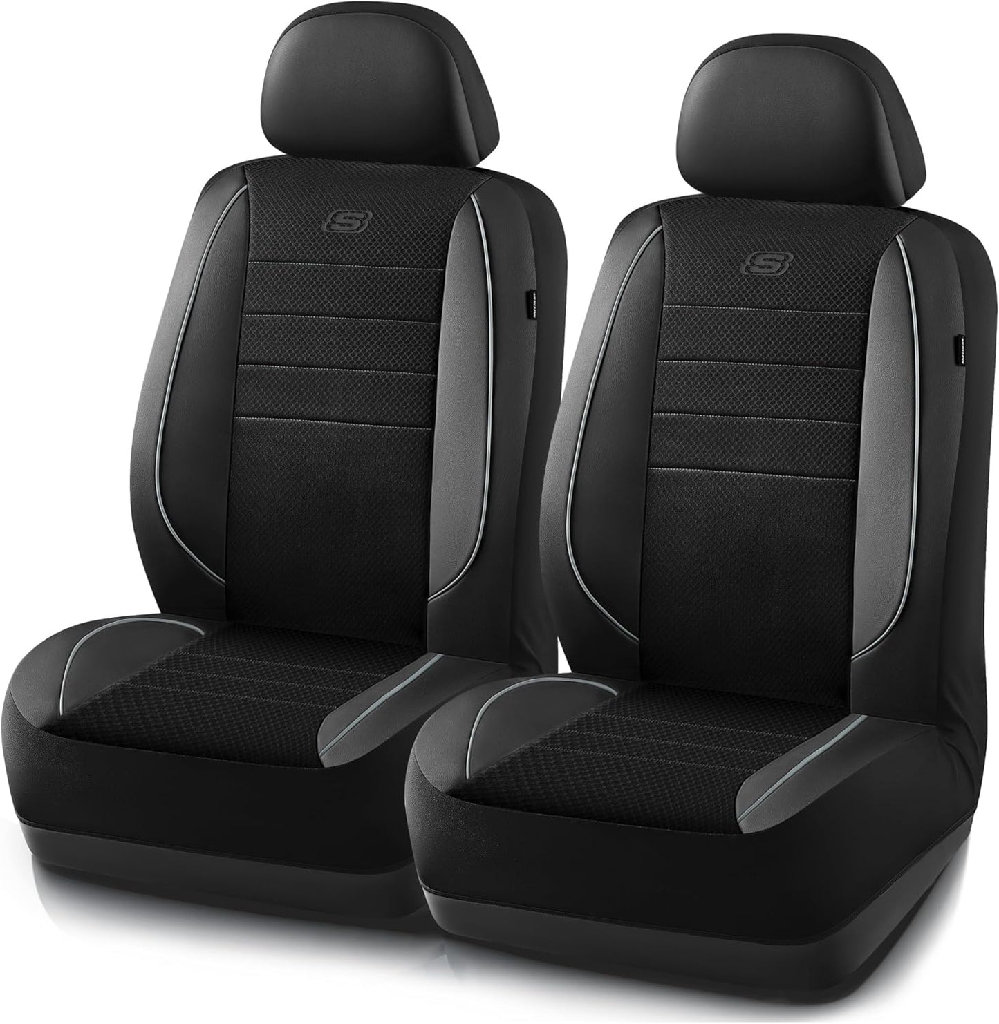 Skechers Air-Cooled Memory Foam Car Seat Covers for Comfort