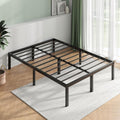 Full Size Metal Platform Bed Frame 14 in Clearance - Sturdy Storage
