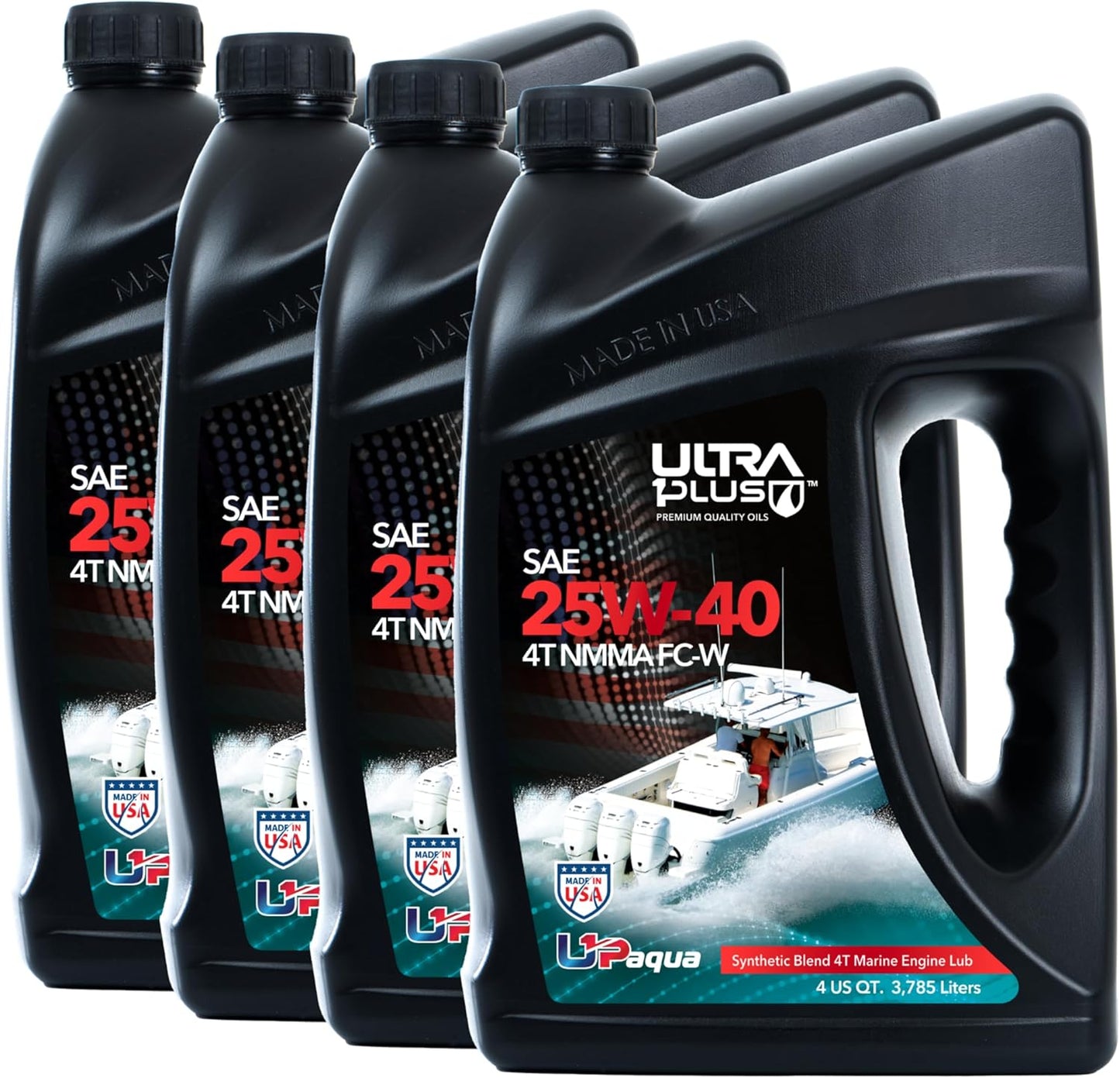 ULTRA 1PLUS 25W-40 Synthetic Blend Marine Engine Oil Review