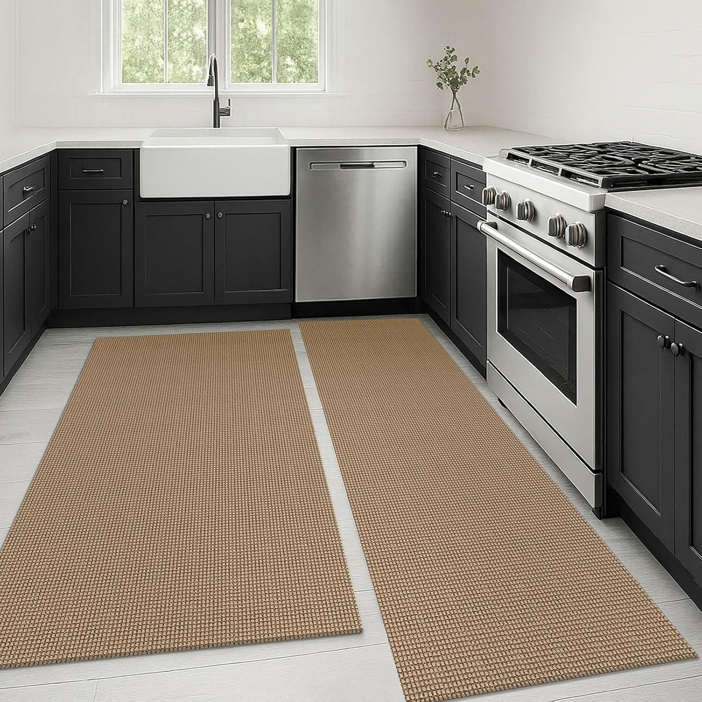 KOZYFLY Boho Area Rug Runner Set of 2 for Kitchen and Entry