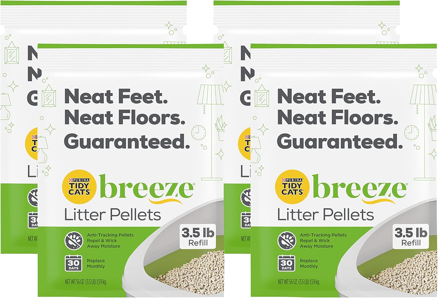 Purina Tidy Cats Breeze Cat Litter Pellets Refill - 3.5 lb Pack
