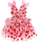 Toddler Girls Butterfly Birthday Dress Pink Tulle Ruffle Tutu