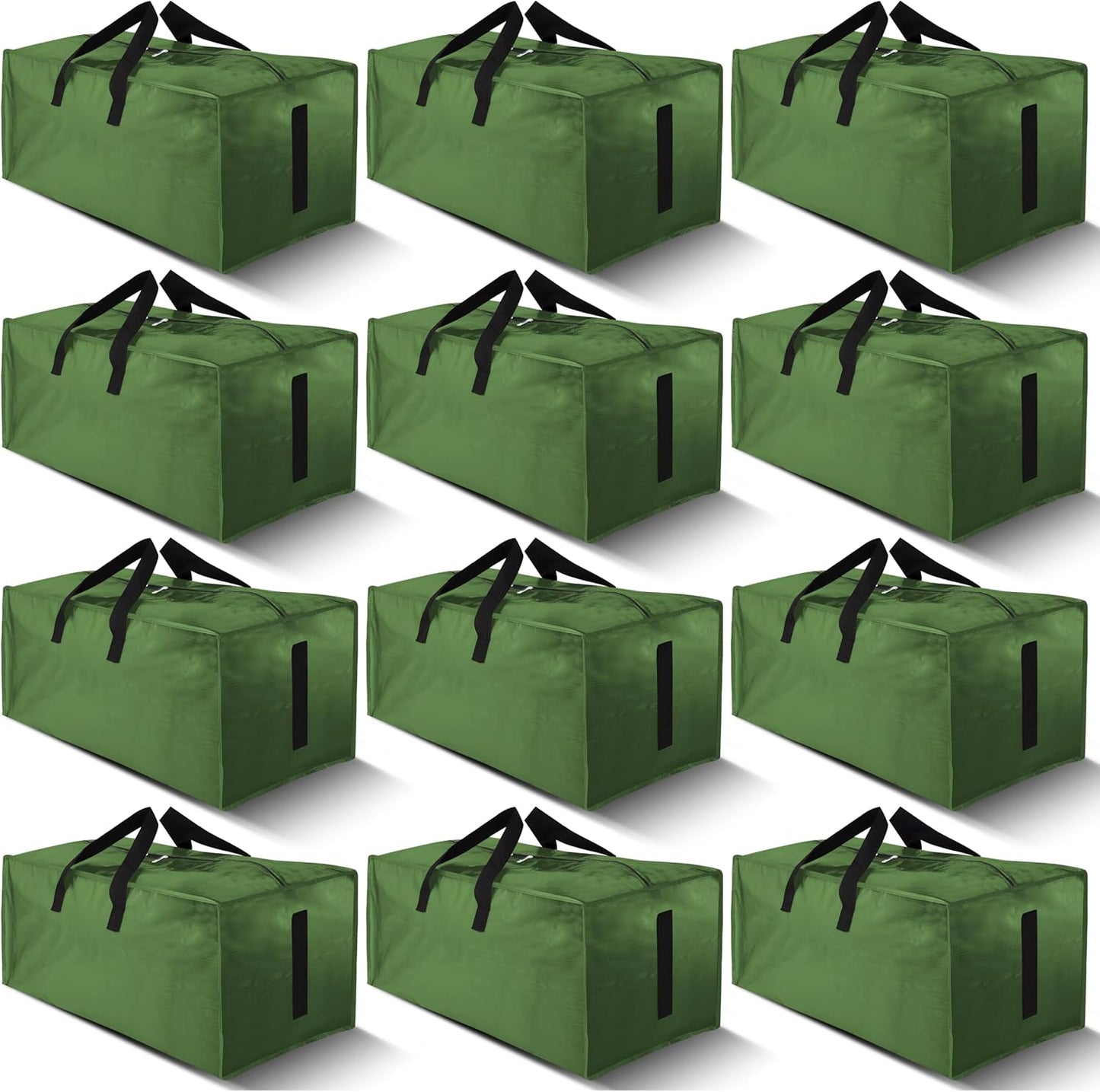 12 Pack Large Strong Moving Bags for Easy Storage and Transport