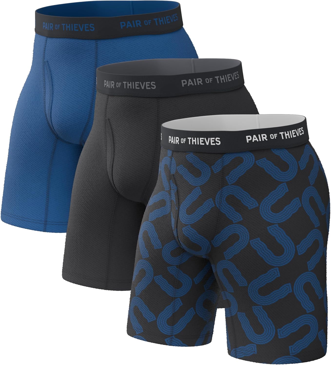 Pair of Thieves Mens Long Boxer Briefs for Ultimate Comfort