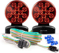 12V LED Magnetic Towing Light Kit for Trailer Truck RV - Strong 55 lb