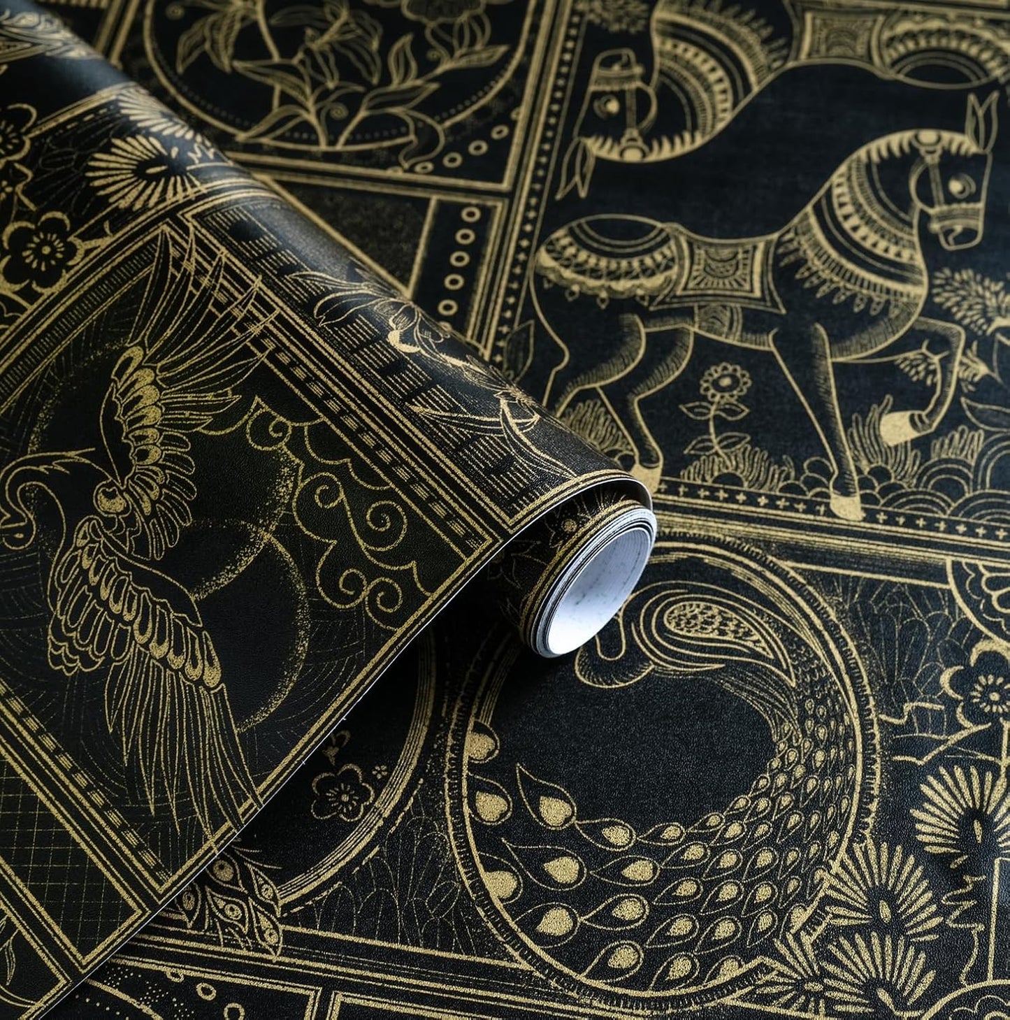 Erfoni Vintage Peel and Stick Wallpaper for Stunning Accent Walls