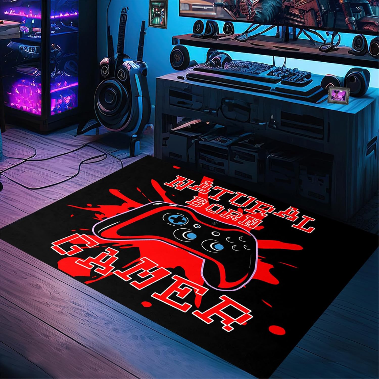 Gamepad Gamer Rug - Level Up Your Space! – GearMustHave