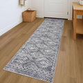 KILOCOCO Hallway Runner Rug 2 ft x 7 ft - Washable Non Slip Runner