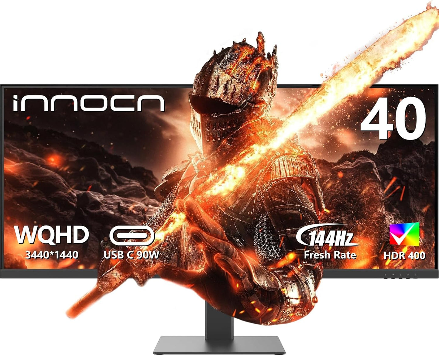 INNOCN 40 Ultrawide Monitor: Stunning WQHD 144Hz Refresh Rate